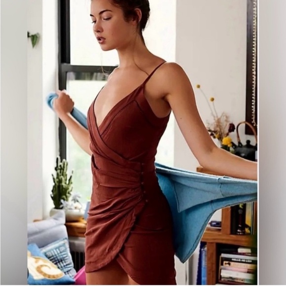 Intimately Free People Dylan Bodycon Dress in Desert Size Medium - Picture 1 of 8